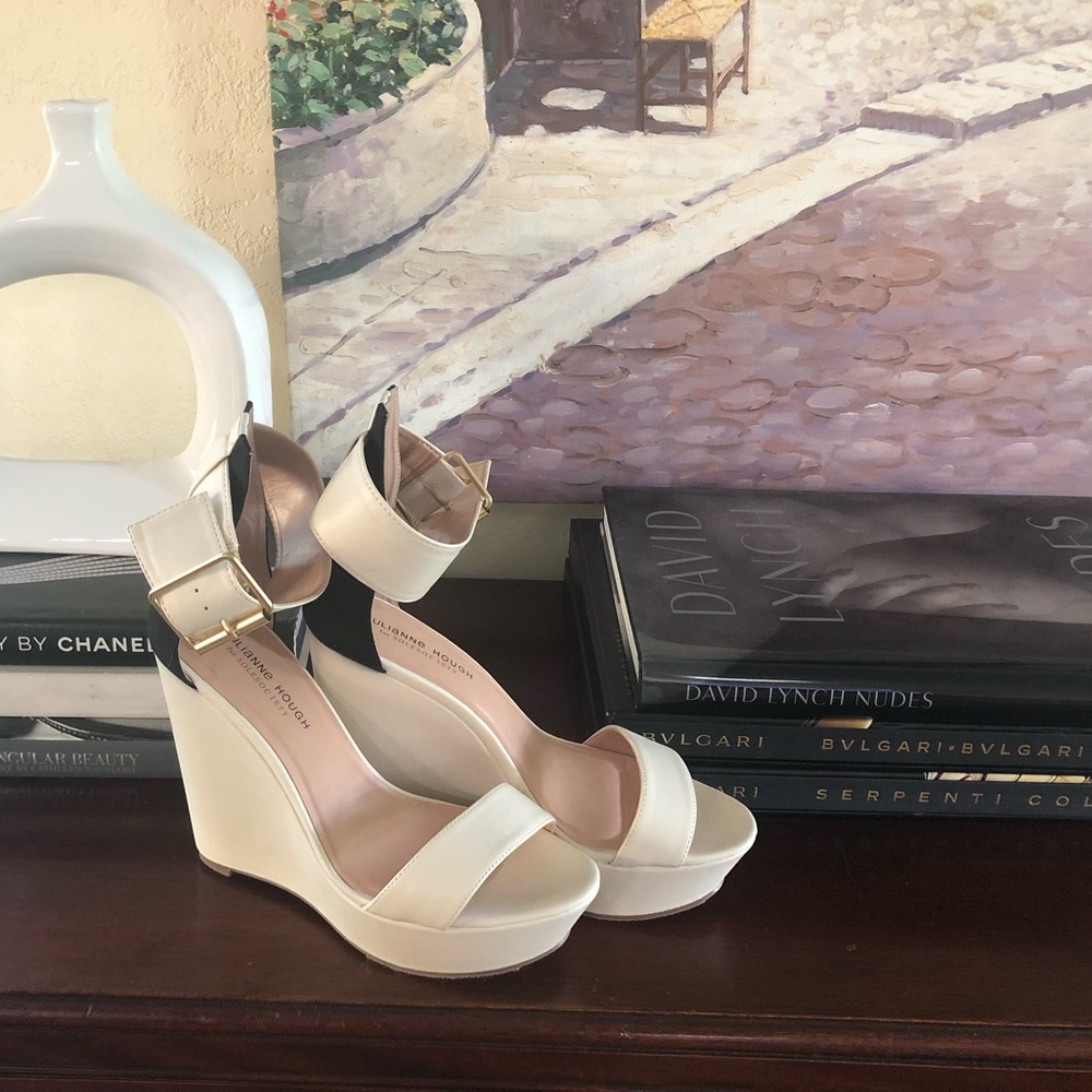 Julianne Hough for Sole Society platform wedges